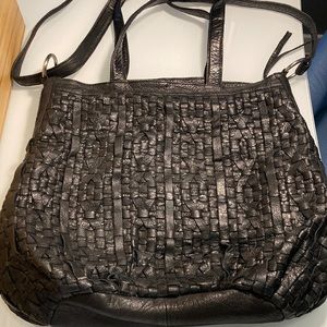 Day & Mood black hobo bag